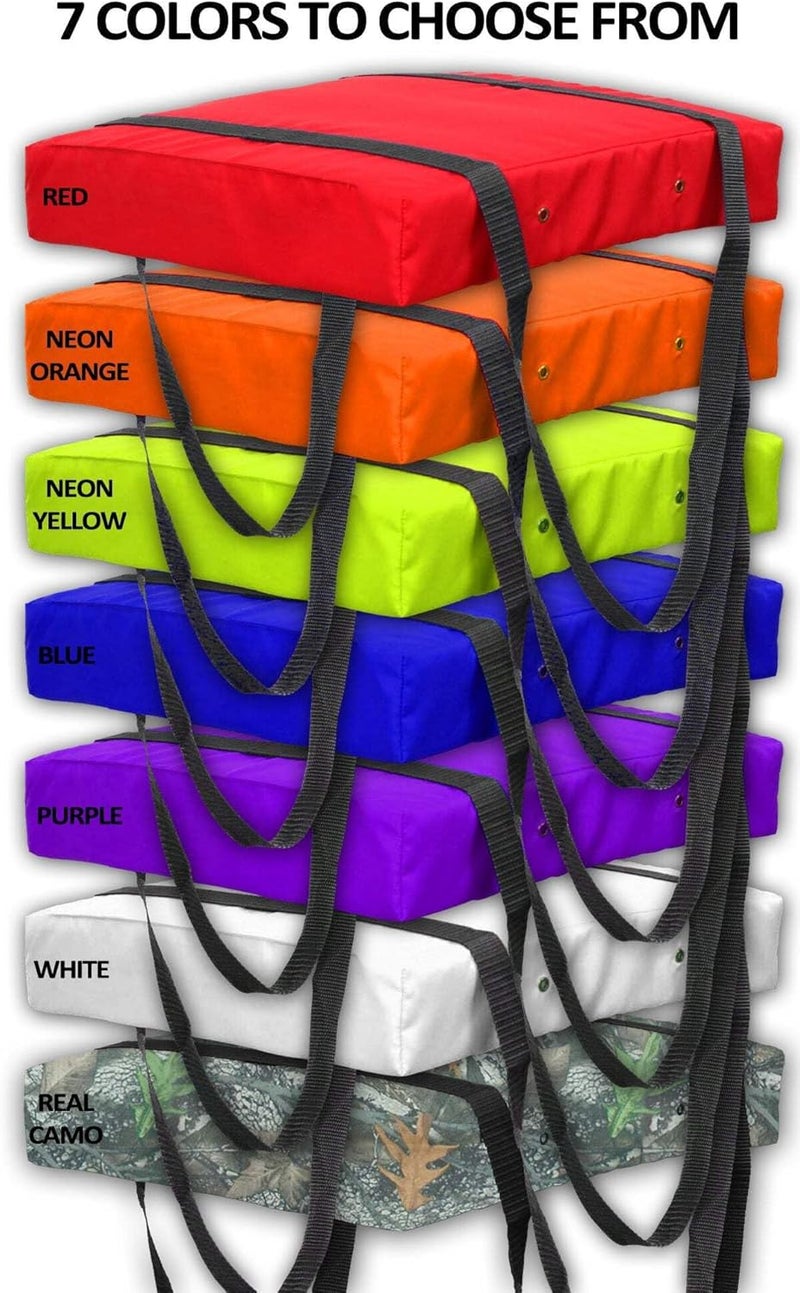 Bradley 2 Pack Type IV Boat Cushion USCG Approved Throwable Flotation Device; Coast Guard Approved Throw Preserver with Foam Cushion; throwable Boat Safety Device - Image 3